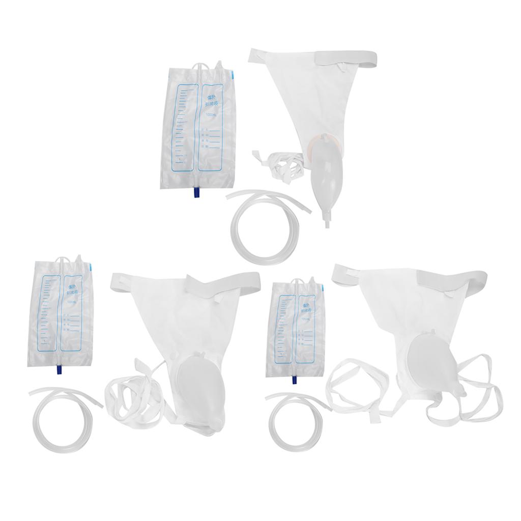 Torba do zbierania moczu Silikonowy pisuar wielokrotnego użytku Oddychający lejek do moczu w gospodarstwie domowym