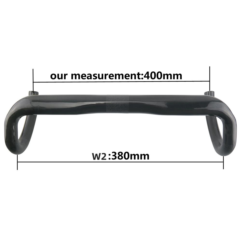 RXL SL 31,8 mm Carbon Rennrad Lenker 380/400/420/440 mm UD Matt Externe Zugführung Rennrad Lenker
