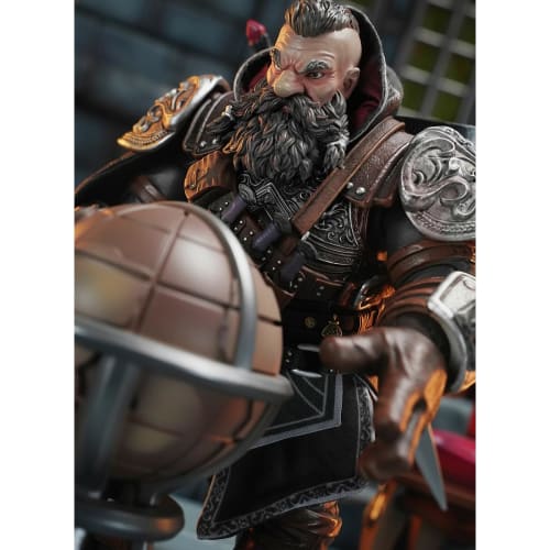 HiPlay Stars and Sails 1/12 Scale Eternal Expedition Series Dwarf Assassin Weldred Anvil Action Figure, Painted and Complete