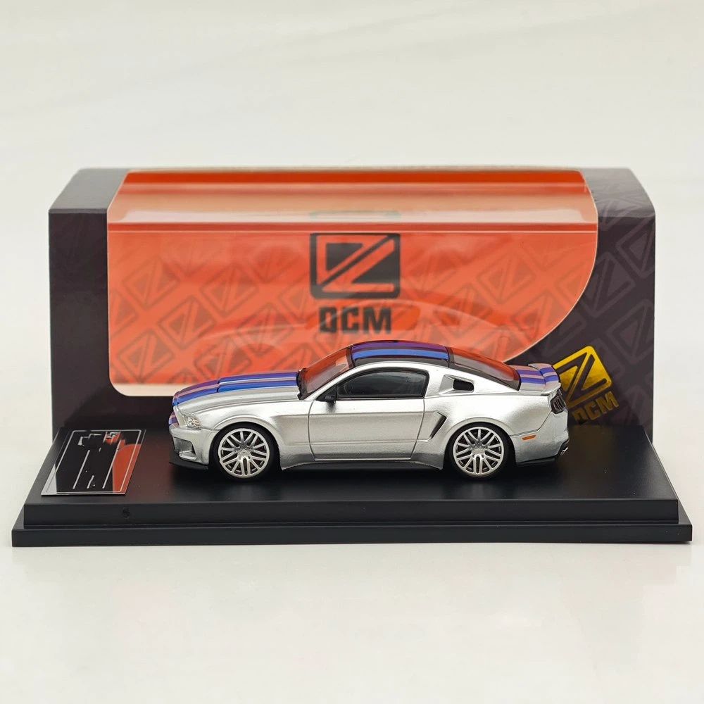 GDO DCM 1:64 for 2014 GT NFS Shelby Diecast Model Car Miniature Limited Collectible Toy Vehicle Models