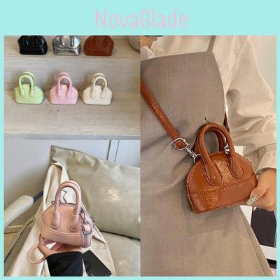 Chic Pu Shell Crossbody Bag With Phone And Card Pockets For Casual Use