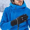 Polar Fleece Plush Thickened Gloves Soft Finger Mittens Satin Unisex Windproof Gloves  Women