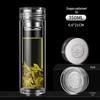 Double-Walled High Borosilicate Glass Cup, Heat Resistant Insulated Transparent Tea Cup.