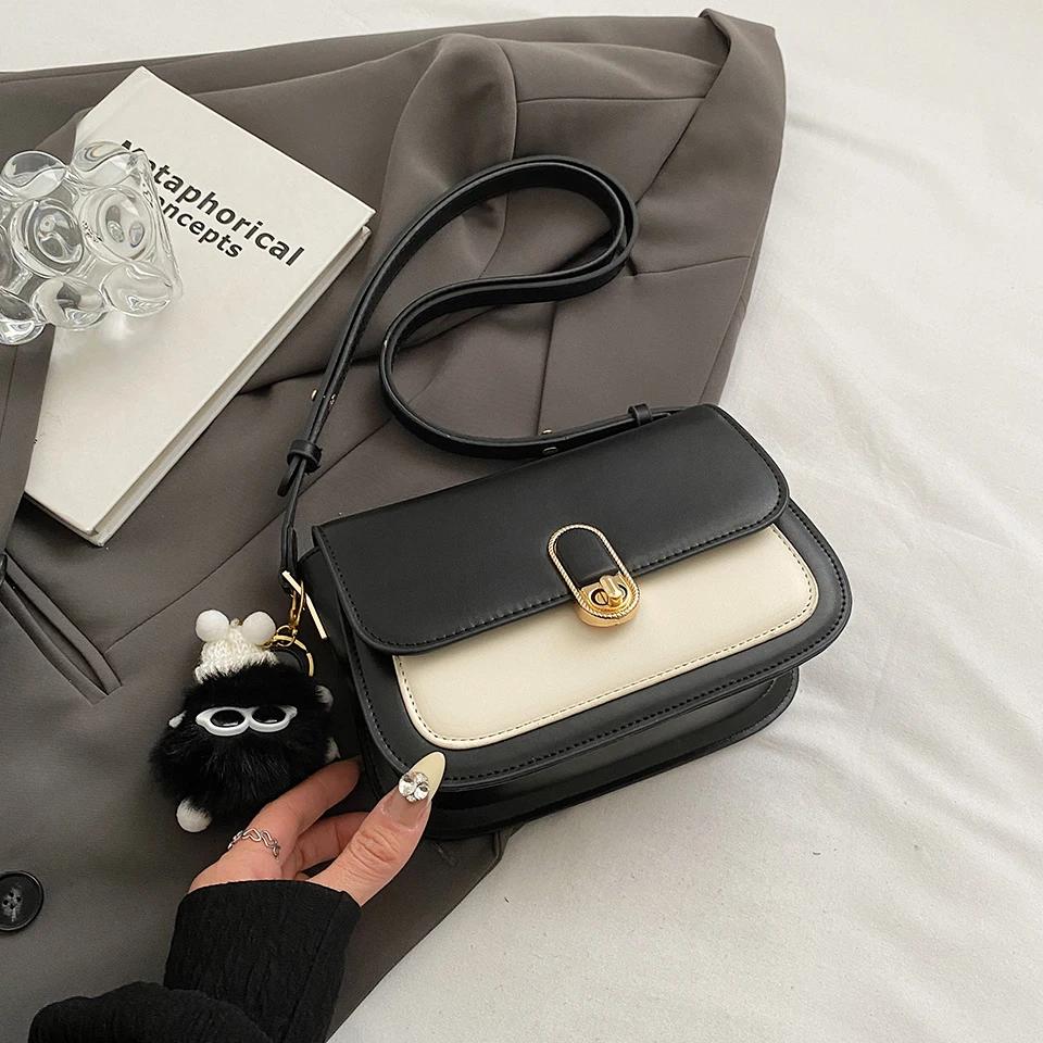 

Маленькая квадратная сумка женская через плечо мини летняя Senior Sense Niche Fashion одно плечо подмышечная сумка новая повседневная маленькая сумка