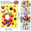 Halloween series face-changing stickers cartoon ghost pumpkin puzzle stickers Halloween stickers face-changing stickers