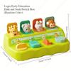 1pc Hide and Seek Cartoon Pop-Up Box - Interactive Learning Toy with Animal Cards, Educational Birthday or Christmas Gift