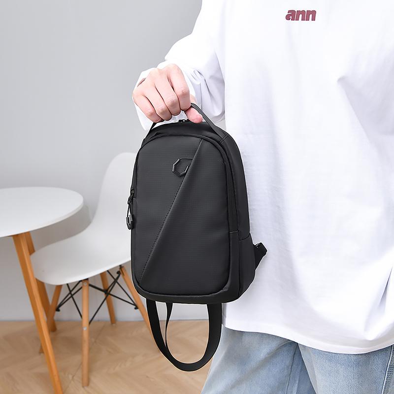 Chest Bag Men's Business Shoulder Bag Large Capacity Outdoor Sports Crossbody Bag