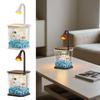 Betta Fish Tank Clear Aquariums With Lighting Silent Desktop Decorations Water Landscaping Fishing Bowl For Home Offices Outdoor