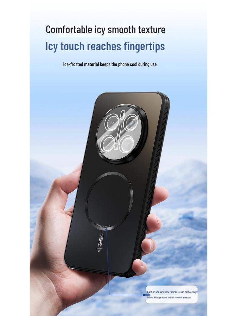 HONOR Magic 7 Pro Magnetický matný kryt na telefon s plným pokrytím proti pádu