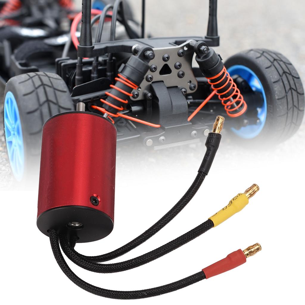4500KV Brushless Motor High Torsion CNC Machining High Toughness 50000 RPM Brushless Motor for 1/16 for 1/14 RC Cars
