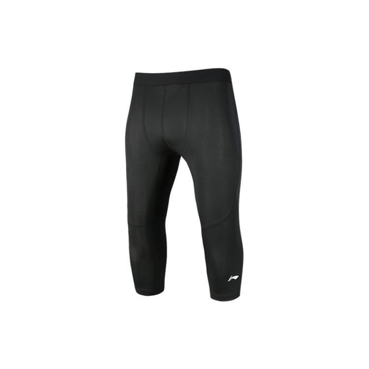 Li Ning Sports Basketball Collection Sports Pants Men s Black AUQSB27-1 S