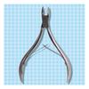 Hair Line Professional Podiatrist Toe Nail Nippers Clipper, Stainless Steel Cuticle Cutter for Thick N Ingrown Nails, Manicure Pedicure Tool HPC002