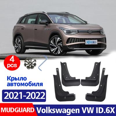 NIEUW VOOR Volkswagen VW ID.6 X Spatborden Spatlap Beschermer Spatbeschermers Auto Accessoires Auto Styline Voor Achter