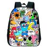 Cartoon Preschool Bookbag Waterproof Backpack Alphabet Lore Print School Bags Kindergarten Backpacks for Boys Girls Kids Bag