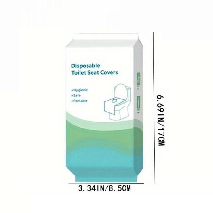 10/20pcs Disposable Toilet Mat Non-Woven Hotel Special Travel Supplies Household Thickened Maternity Stool Cushion Cover To Prevent Dirty