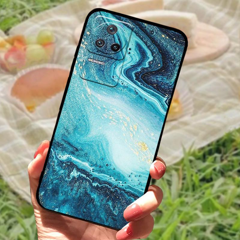 Für Poco F4 5G Hülle Poco F5 Pro Silikon TPU Bumper Weiche Handyhülle Für Xiaomi Poco F4 GT 5G Cartoon Tier Hülle Fundas Cases