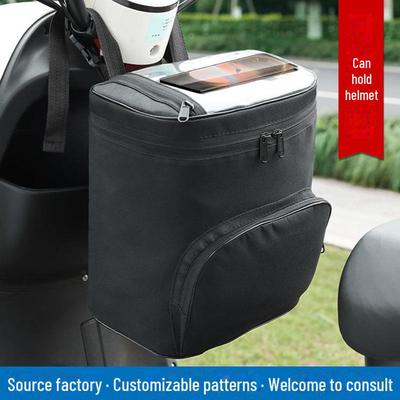 Wasserdichte Helm-Aufhängetasche für Elektrofahrzeuge – Aufbewahrungslösung mit großem Fassungsvermögen vorne