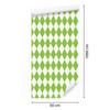 Harlequin Diamonds Wallpaper Lime and White for Living Room and Bedroom 50x1000