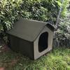 Cuccia per animali domestici impermeabile Villa Gatto Piccolo Kennel Pieghevole Rifugio per cani per esterno