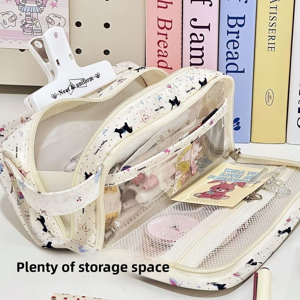Dog Pen Case Collapsible Canvas Storage For Students And Kids