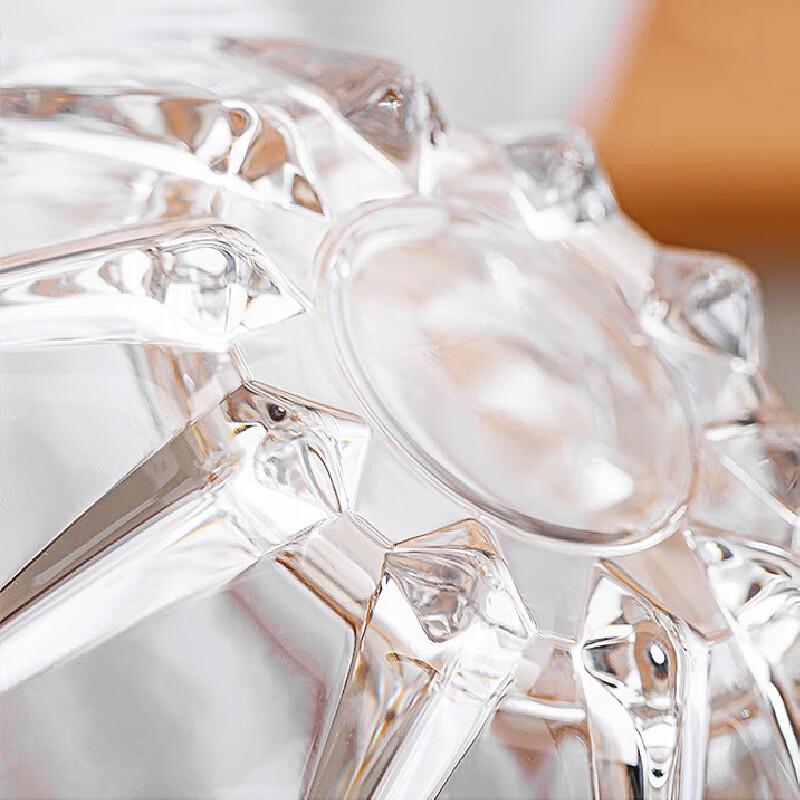 Flavens European Style Glass Fruit Plate