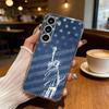Statue Freiheitsstatue Amerika USA Flagge Handyhülle Für Samsung S25,S24,S21,S22,S23,S30,Ultra,S20,Plus,Fe,Lite Transparentes Cover
