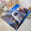 1PC A-Abominable Cute Burnish Cartoon Carpet Living Room Bedroom Sofa Large Area Decorative Mat Kids Play Soft Non-slip Rug Gift
