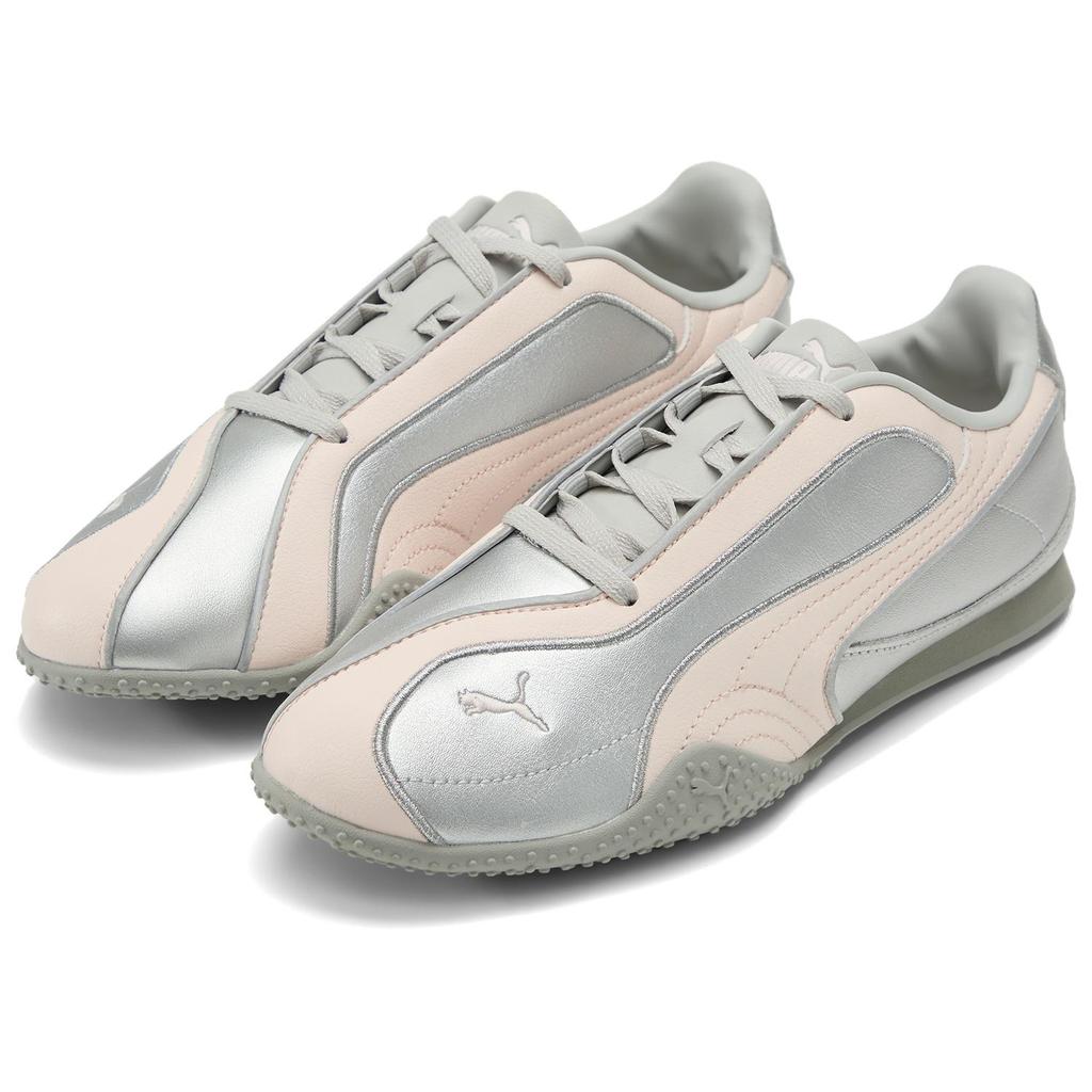 New PUMA Bella V2 Abrasion Resistant Low Top Casual Shoes Unisex Silver Glow Pink 404043-03