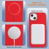For iPhone 15 Case BINFEN COLOR BF40 Compatible with MagSafe Electroplated PU + TPU Phone Back Cover