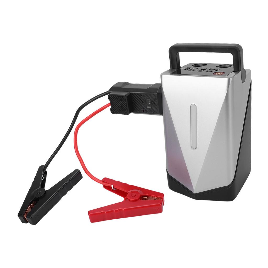 Portable Car Jump Starter 80W 2000A 150PSI Jump Starter Battery Pack Air Pump Tire Inflator with LED Light 12000mAh