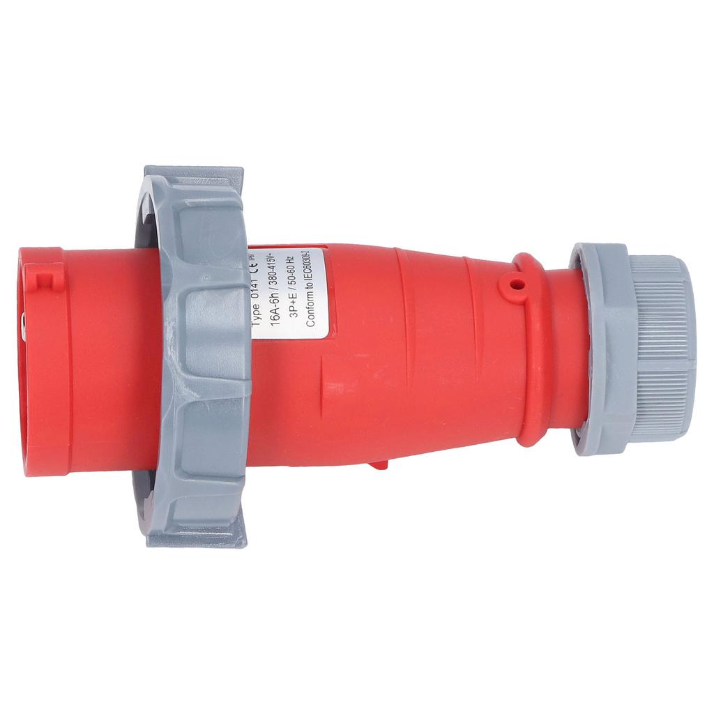 Złącze Przemysłowe IP67 Wodoodporne Montaż Ukryty Wtyk Lotniczy 4 Piny 3P+E AC 380415V 16A