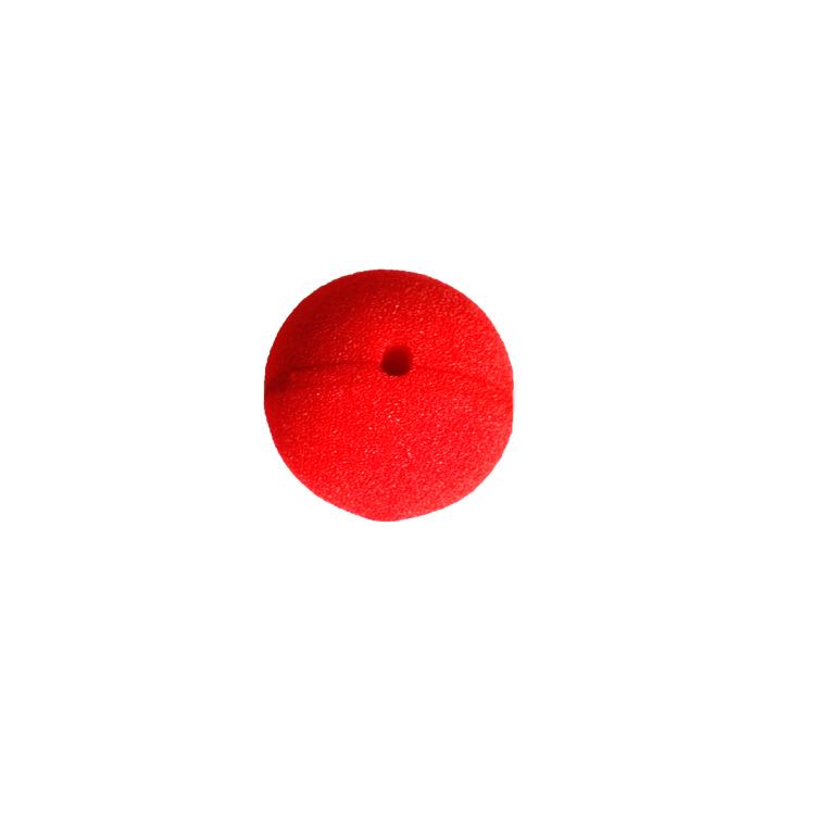 

Red Sponge Clown Nose - Prank & Magic Halloween Toy One Size красный