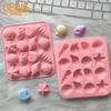 3D Schokoladen-Silikonform Muschel Meerestier Kreative Form Süßigkeit Fondant Pudding Gebäck Kuchen Dekoration Form Zubehör