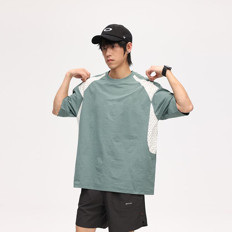 Short-Sleeve T-Shirt Trendy Brand Men's Sophisticated Quick-Dry Casual Loose-Fit Men's Top