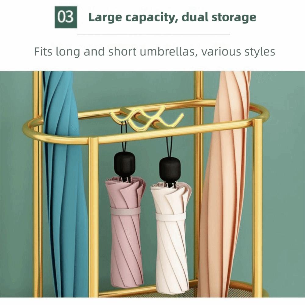 Light Luxury Umbrella Storage Rack Large Capacity Cat Shaped Umbrella Rack Umbrella Stand Home