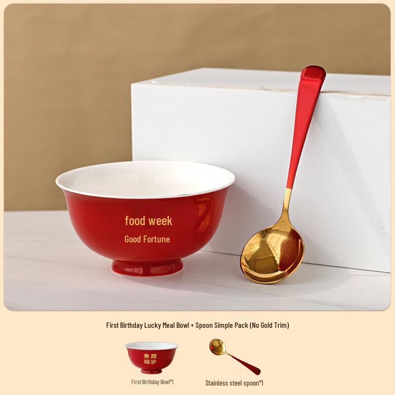 Baby s First Birthday Ceramic Feeding Set