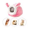 LIKENNY Winter Hamster Cushion Bed, Warm Hamster House, Sleeping Bag, Playground, Rest Area, Warm Nest, Cold Protection, Thermal Insole, Small Animal