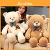 Adorable Cartoon Rose Bear Plush Toy With Cute Bowtie Perfect For Girls And Valentine's Gifts
