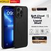 IPhone 13 Pro Case, Apple 13 Pro Protective Cover, Skin-Friendly Cloud-Feel Silicone Magnetic Full-Coverage Soft Protective Case, Midnight Black