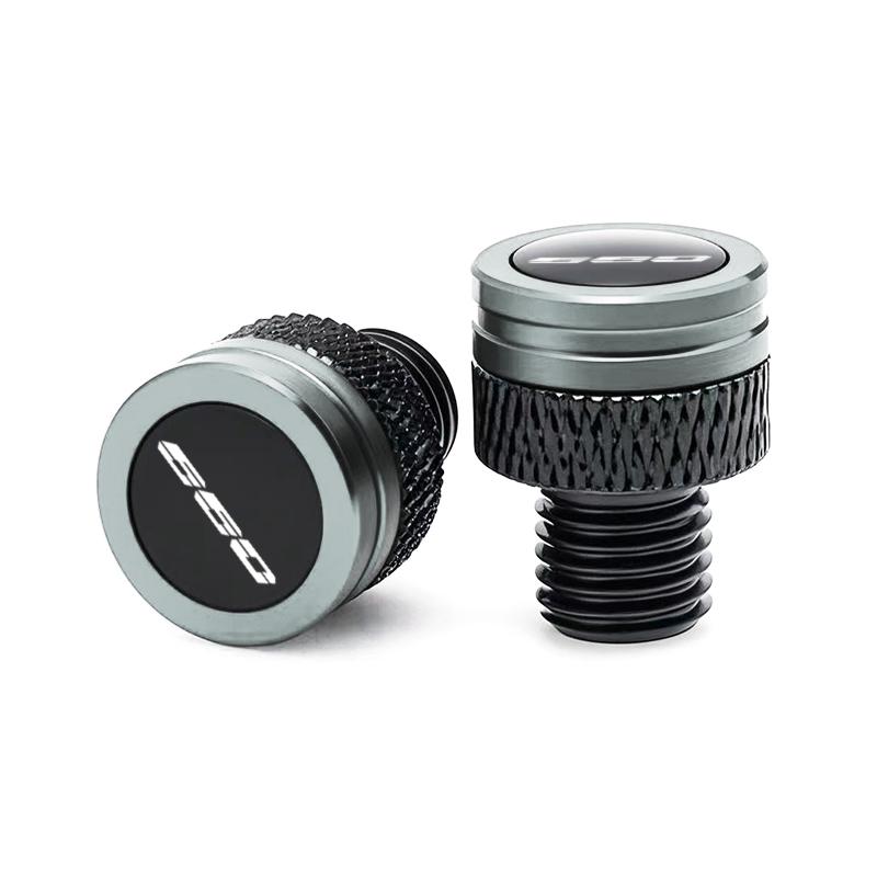 For Triumph Street Triple 765 RS /S/R 675 Trident 660 Tiger 900 GT 800 1200 CNC Motorcycle Mirror Hole Plug Screw Bolts Cover