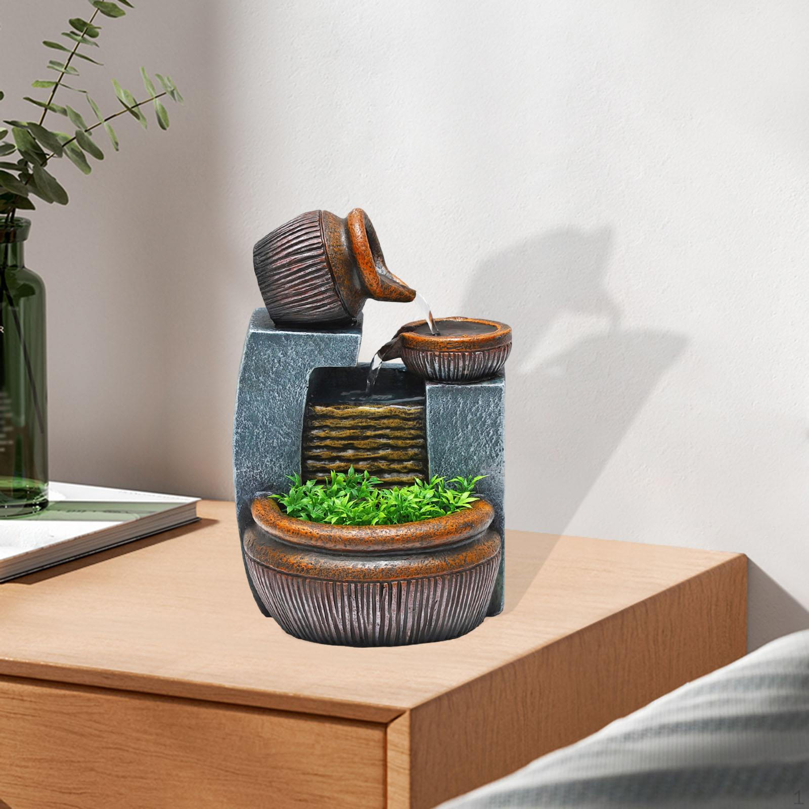 

Настольный водопад, Расслабляющий, Креативный, Для медитации в помещении, Подарок на новоселье для домашнего офиса, Спальни