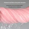 Quick-Drying Coral Fleece Embroidered Hair Drying Towel Cap for Women