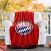 1pc B-Bayern Munich (9) Theme Blanket - Digital Print, Polyester, Cozy for All Seasons, Perfect for Outdoor, and Travel