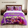 HUNTRIX Personalisierte Individuelle Name 3-teiliges Bettwäsche-Set Weiches Bettbezug-Set Für Schlafzimmer Heimdekoration