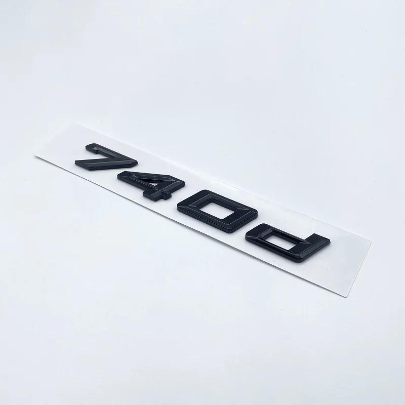 ABBD1 New Chrome Black Numbers Letters 730d 740d 745d 750d 760d ABS Emblem for 7 Series Car Trunk Exterior Decoration Logo Sticker
