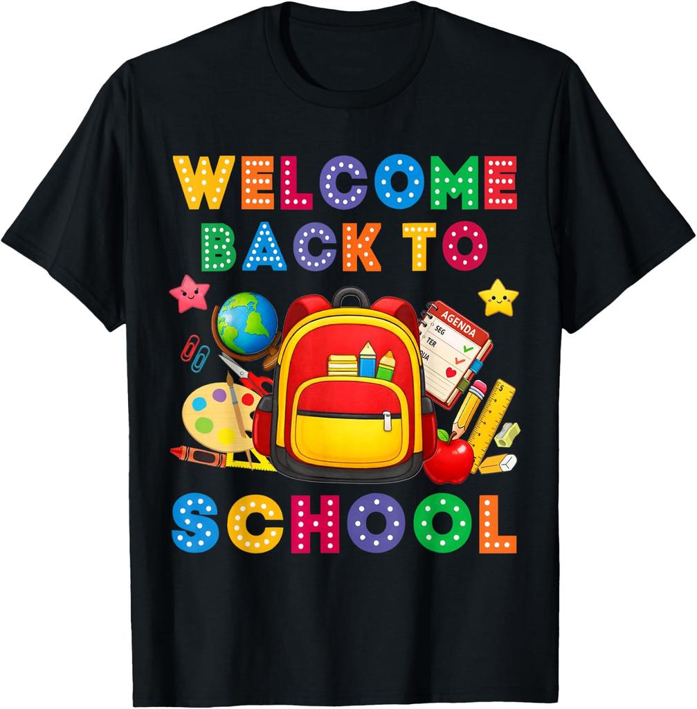 Welcome Back to School, First Day of School 2026 unisex T-Shirt