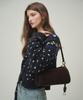 Ostkaka Forena Barrel Shoulder Suede Dark Brown