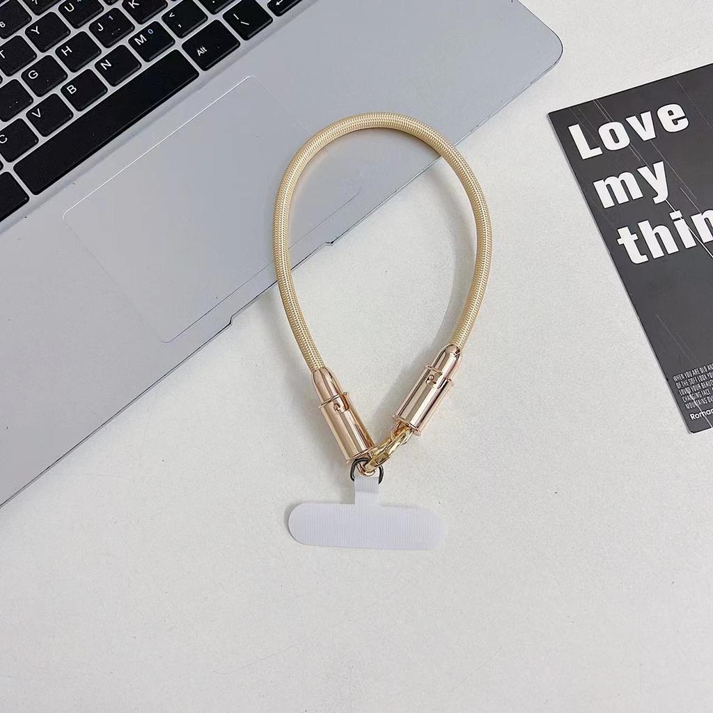 Invisible Fast Charging Cable Lanyard Cord 60W Thick Copper Wire Lightning Port Weaving Key Chain For iPhone Phone Accessaries