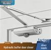 Hydraulic Aluminum Door Closer: Anti-theft, Silent, Heavy & Light Duty