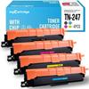 Compatible Brother TN-247 TN-243 Ink Cartridges for HL-L3210CW HL-3230CDW MFC-L3710CW MFC-L3750CDW